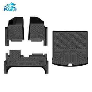 แผ่นรองพื้นรถยนต์ TPE คุณภาพสูง แบบลึก ป้องกันการลื่น ล้างทำความสะอาดได้ ชุดเต็มสำหรับรถยนต์ BYD Song Pro 2025 - Product Image 1