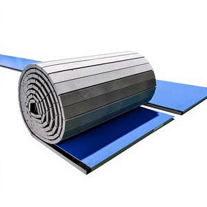 Tapis <span class=keywords><strong>de</strong></span> Lutte Bon Marché Rouleau Xpe <span class=keywords><strong>Mousse</strong></span> 6'X42' Rouleau Flexible Tapis <span class=keywords><strong>de</strong></span> <span class=keywords><strong>Mousse</strong></span> Cheerleading Gymnastique Tumbling Gym Roll up Tapis - Product Image 1
