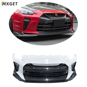 Pare-chocs avant de voiture en fibre de carbone Style Top Secret pour <span class=keywords><strong>Nissan</strong></span> <span class=keywords><strong>GTR</strong></span> R35 2008-2019 - Product Image 2