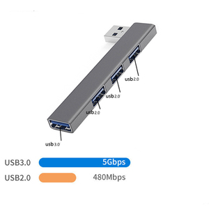 <strong>4</strong> <strong>Ports</strong> Mini USB3.0 <strong>Hub</strong> Docking Station Plug and Play High Speed <strong>USB</strong> <strong>Hub</strong> USBC <strong>HUB</strong> Type-c for Computer Accessories - Product Image 6