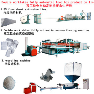 <span class=keywords><strong>2025</strong></span> năm mới một lần bọt tấm máy làm cho bọt món ăn hộp thực phẩm takeout container thực phẩm PS bọt máy - Product Image 5