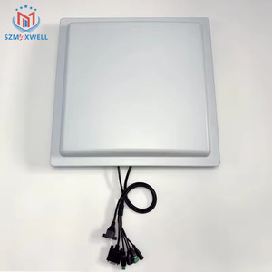 Lector <span class=keywords><strong>RFID</strong></span> <span class=keywords><strong>UHF</strong></span> 860-960MHz de Largo Alcance, USB RS232 TCP/IP, Material ABS, Antena Integrada de 12dbi, SDK Gratuito, para Estacionamiento de Vehículos - Product Image 1
