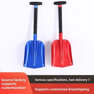 Pelle à neige multifonctionnelle en alliage, prix d'usine, portable et adaptée au camping, aux travaux de construction et autres <span class=keywords><strong>occasions</strong></span> en plein air. - Product Image 2