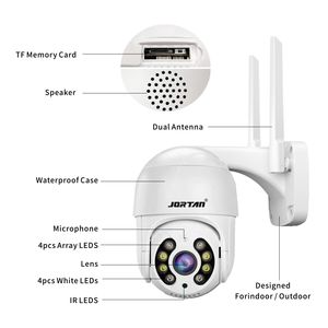 <span class=keywords><strong>Besder</strong></span> — caméra de surveillance dôme extérieure ptz Ip Wifi hd p, dispositif de sécurité sans fil, avec ia, Zoom numérique x4 - Product Image 3