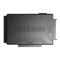 Cable adaptador USB3.0 a SATA IDE, cable de cobre tres en uno para discos duros de 2,5/3,5 pulgadas