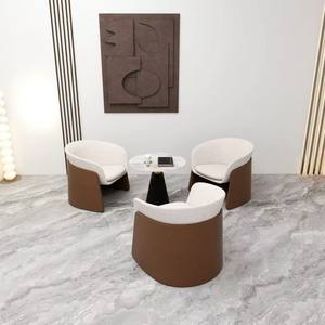 <span class=keywords><strong>Sillón</strong></span> de Madera Maciza con Diseño Creativo Nórdico JINS, Muebles de Sala de Estar, Asiento Acolchado de Madera Maciza con Forma Nueva, <span class=keywords><strong>Sillón</strong></span> de Descanso - Product Image 4