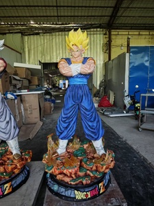Figura de acción de resina de alta calidad al por mayor de Dragon Ball <span class=keywords><strong>Super</strong></span> Vegito, estatua decorativa, juguetes para exhibición en tiendas de anime - Product Image 1