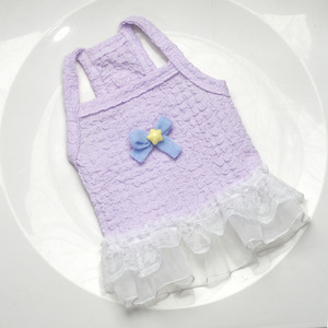 Ropa linda para perros para primavera y verano, vestidos adorables, tops con tirantes, conjuntos para Teddy y Bichon Frise, nuevo estilo 26, para mascotas - Product Image 4