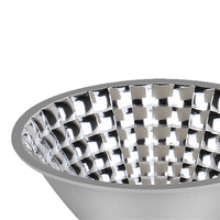 Réflecteur LED parabolique multifonction en aluminium de haute qualité pour projecteur de scène, réflecteur LED solaire rotatif