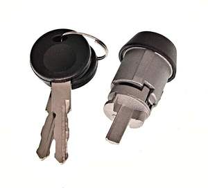 Cylindre de serrure d'allumage 535905855 pour VW <span class=keywords><strong>Caddy</strong></span> I Golf <span class=keywords><strong>Mk1</strong></span> Mk2 Mk3 Mk4 Polo 79-02 - Product Image 2