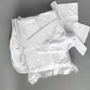 Paños de limpieza industriales recuperados, trapos de algodón, toallas blancas, trapos 100% algodón para limpieza - Product Image 1