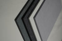 Panneaux acoustiques modernes Leveltech en PET polyester uni 4 x 8 pour plafond/mur d'hôtel, solution acoustique commerciale