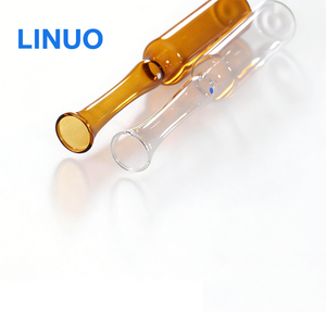 หลอดแก้วปลอดเชื้อ LINUO ISO 15378 USP Type I Borosilicate FDA DMF ใส สีเหลืองอำพัน 1 มล. 2 มล. 5 มล. 10 มล. สำหรับฉีดยา วิตามินชนิดน้ำ <span class=keywords><strong>ยา</strong></span>ทางการแพทย์ - Product Image 2