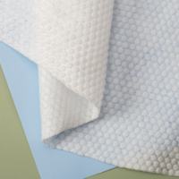 Factory Direct Sales Atmungsaktive Spunlace Vliesstoff Geprägte einfache kleine Punkte Polyester Baumwolle Cross-Style Anti-Static