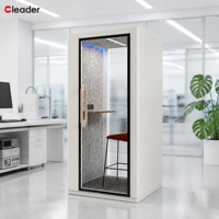 Cabine de confidentialité isolante préfabriquée et portable, studio téléphonique insonorisé, poste de travail, mobilier de bureau, cabine téléphonique