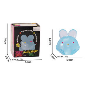 ของเล่นบีบกระต่ายคลายเครียดแบบจำลองปริศนาขายดีข้ามพรมแดน - Product Image 4