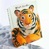 Livre pour enfants de qualité supérieure, couverture rigide en couleur, papier cartonné épais écologique, impression de livres pour enfants avec pelliculage brillant