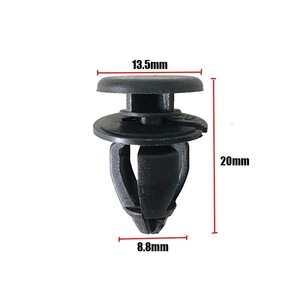 <b>Car</b> Plastic <b>Clip</b> 13.5mm x 20mm x 8.8mm For Renault Interior Trim Panel Fastener Replacement Repair Use - Product Image 1