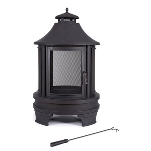 <span class=keywords><strong>Brasero</strong></span> moderne en acier pour granulés de bois, robuste et élégant, pour Noël 2026 - Product Image 1