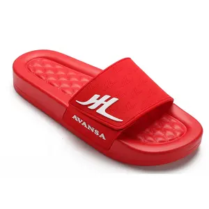 Henghao 2023 Nieuw Ontwerp Custom Slippers Sport Outsoles Slippers Glijbanen Zachte Platte Sandalen Behaaglijke Slide Slip Slip