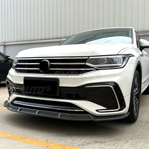 Kit de Carrocería para VW Tiguan R 2021-2023, Spoiler Delantero, Difusor de Parachoques Delantero, Protector de Labio, Cubierta Protectora, Accesorios para Automóviles - Product Image 5