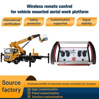 Control Remoto Inalámbrico Hidráulico con Joystick 24V Nuevo NOMI para Grúas de Camión y Excavadoras, Piezas de Maquinaria de Construcción