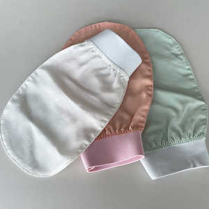 ถุงมือขัดผิวทำจากผ้าไหมแบบตุรกีสำหรับอาบน้ำและผิวกาย - Product Image 1