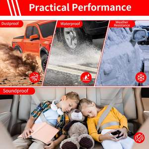 מכונית דלת גומי דלת רצועה מזג אוויר פס נייר אוניברסלי דבק איטום רצועה עבור מכוניות טנדר rv טנדר - Product Image 6