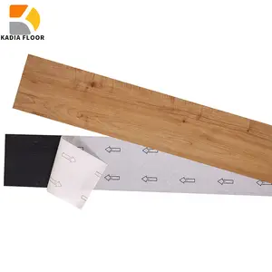 방수 바닥재 나무 디자인 널빤지 타일 자체 접착