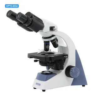 OPTO-EDU A12.1303-B 40x ~ 1000x Teropong Medis Mikroskop Laboratorium