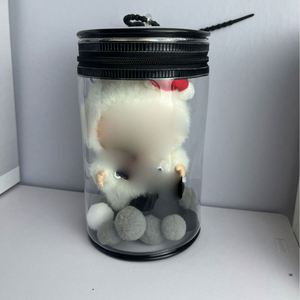 Premium PVC Portable Display Bag Zipper Chain Strap Dustproof Moisture-Proof <b>Storage</b> for Blind <b>Box</b> Collectibles Plush Dolls <b>Mini</b> - Product Image 4