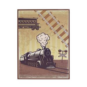 <span class=keywords><strong>Tarjeta</strong></span> de regalo de tren de vapor retro <span class=keywords><strong>Tarjeta</strong></span> de festival de manualidades de papel Tarjetas de felicitación emergentes 3D - Product Image 2