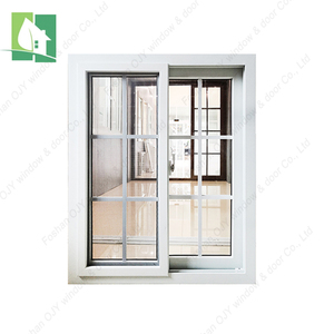 Red de pantalla de puerta de vidrio de plástico UPVC de vinilo blanco de diseño industrial <span class=keywords><strong>para</strong></span> uso en supermercados puerta Interior corredera de balcón caliente - Product Image 2