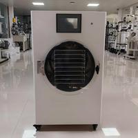 Machine de lyophilisation sous vide profond -50°C, 8 plateaux, lyophilisateur en acier inoxydable, capacité 12 kg, déshydrateur alimentaire pour viande et fruits