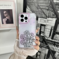Coque antichoc en TPU+PC avec motif floral élégant pour Spark 50 Pro 4G, SPARK 50 4G, CAMON 50 4G, SPARK GO 3