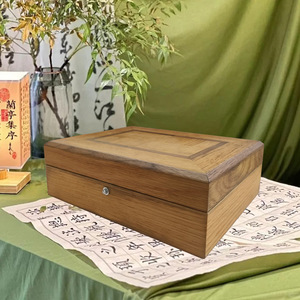 Custom-made oak jewelry <b>boxes</b>, solid wood, high-end feel, natural wood display, storage, packaging, <b>empty</b> <b>boxes</b> - source - Product Image 2