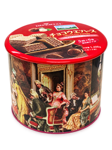 Boîte en étain ronde de qualité alimentaire avec couvercle, vide, scellée, en métal, personnalisable, pour l'emballage de biscuits, bonbons et chocolats - Product Image 3