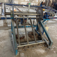 Machine automatique de bobinage de filet de protection de pente, enrouleur de treillis métallique, machine d'emballage de filet anti-chute de pierres