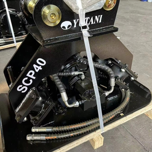 Compacteur hydraulique pour excavatrice, compactage hydraulique rapide (<span class=keywords><strong>RHC</strong></span>), accessoire de machine de construction, moteur pour 2 à 40 tonnes - Product Image 2