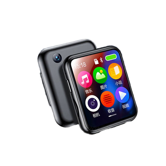 2.01 Inch 32GB Full Touch Screen Music Video Player MP3/WAV Format FM Radio Camera E-Book Voice Recorder with Audio Support