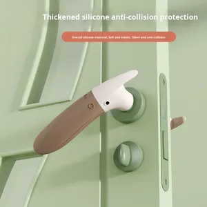 Coperchio della maniglia della porta in Silicone per bambini piccolo uccello fornitura transfrontaliera Anti-collisione protezione morbida per neonati - Product Image 2