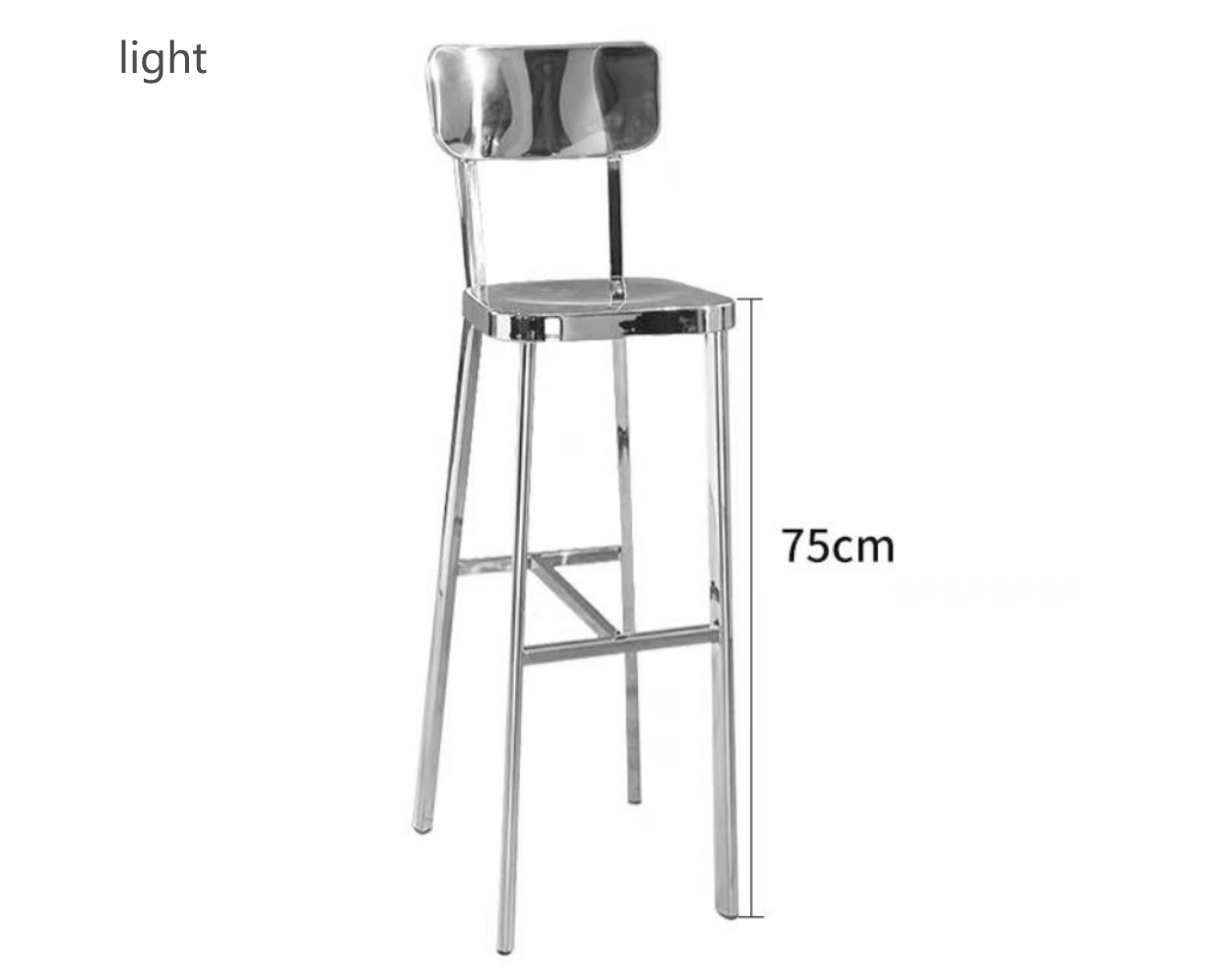 Adjustable Lab Bar Stool Swivel Height ESD Resistant - Main Image