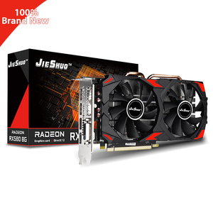 การ์ดจอ JIESHUO Rx580 8gb สำหรับเล่นเกมบนคอมพิวเตอร์พีซี พร้อม GPU 256 บิต 580 8g Rtx580 การ์ดแสดงผลพีซี JIESHUO Rx580 8gb - Product Image 1