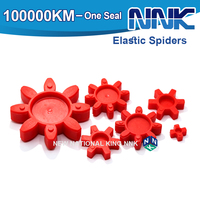 NNK Best Seller Insert de raccordement à mâchoires, élément élastique en caoutchouc de type L, araignée élastique, raccord flexible