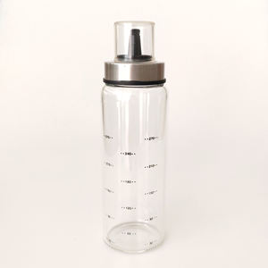 <span class=keywords><strong>Precio</strong></span> de fábrica al por mayor 350ml 500ml condimento multifuncional cocina Vinagre de medición botella de oliva para dispensador de aceite de cocina - Product Image 3