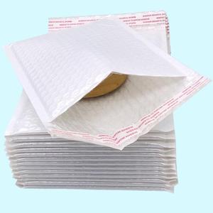 China Supplier Shipping Mailing Air Bubble Padded Envelope White Kraft Bubble Mailer