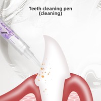 Kit de Soin Dentaire pour Animaux : Stylo Blanchissant pour Dents, Élimine le Tartre, Haleine Fraîche pour Chiens et Chats