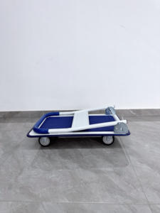 Chariot à main pliable à plate-forme à quatre roues avec capacités de support OEM 150kgs & 300kgs <span class=keywords><strong>Dolly</strong></span> Trailer Shopping Cart Wagon - Product Image 3