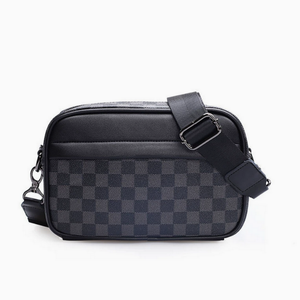 Kleine Tasche Leder Umhängetasche für Männer Vintage Handy tasche Herren Umhängetasche - Product Image 1