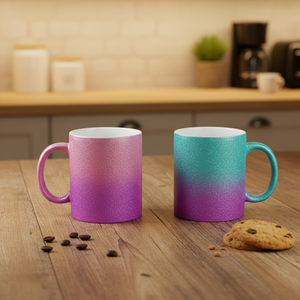 Mug <span class=keywords><strong>photo</strong></span> en céramique à paillettes de 11 oz avec logo personnalisé, sublimation, compatible micro-ondes et lave-vaisselle, durable pour le café/le thé - Product Image 1